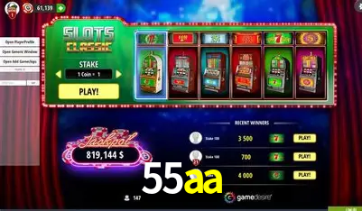 A Popularidade dos Caça-Níqueis no 55aa